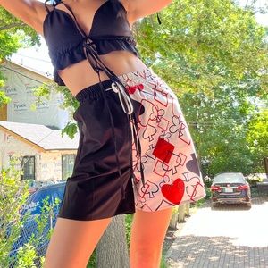 Casino High Waist Shorts
